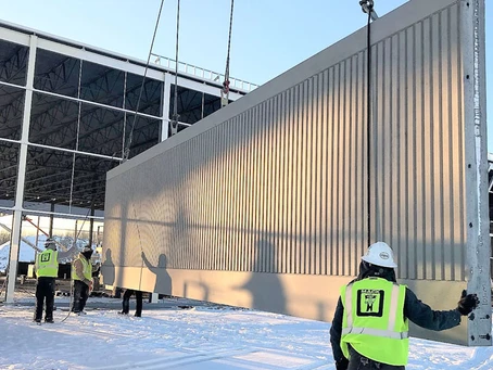 precast concrete wall